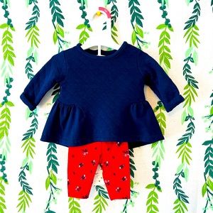 Girls Newborn 3 Piece Outfit